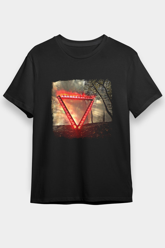 Enter Shikari Baskılı Unisex Siyah Tişört