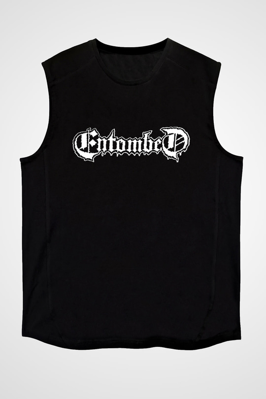 Entombed Siyah Unisex Kolsuz Tişört