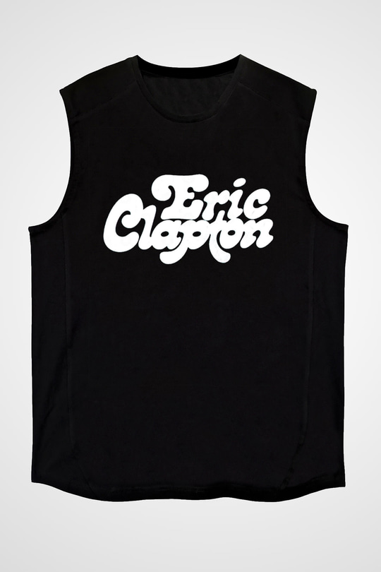Eric Clapton Siyah Unisex Kolsuz Tişört