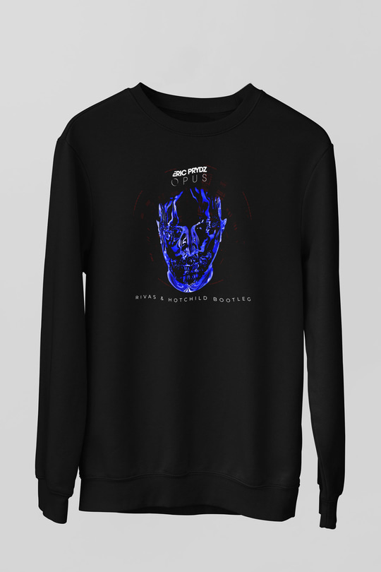 Eric Prydz Siyah Unisex Sweatshirt