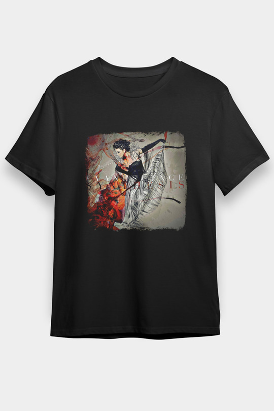 Evanescence Baskılı Unisex Siyah Tişört
