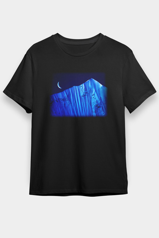 Everest Siyah Unisex Tişört T-Shirt - TişörtFabrikası