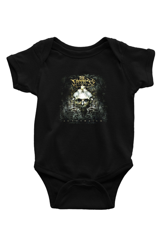 Faceless (The) Baskılı Unisex Siyah Bebek Body - Zıbın