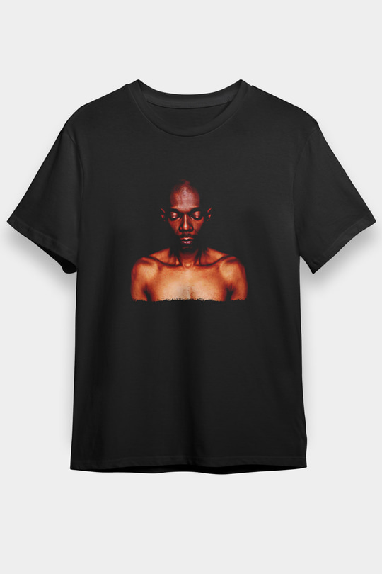 Faithless Baskılı Unisex Siyah Tişört - Tshirt