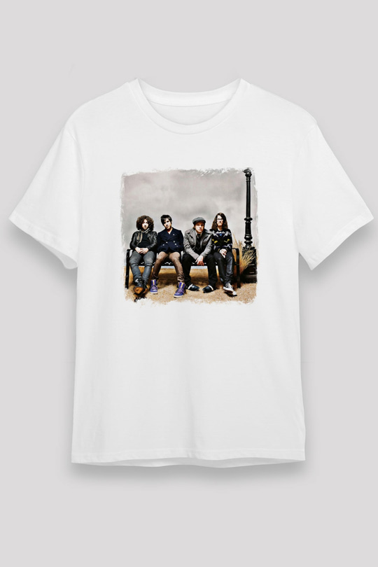 Fall Out Boy Baskılı Unisex Beyaz Tişört
