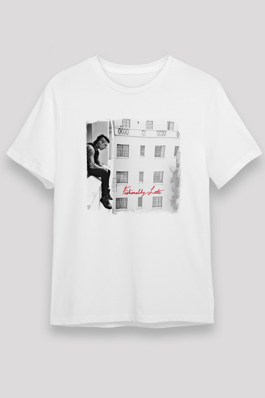 Falling In Reverse Baskılı Unisex Beyaz Tişört