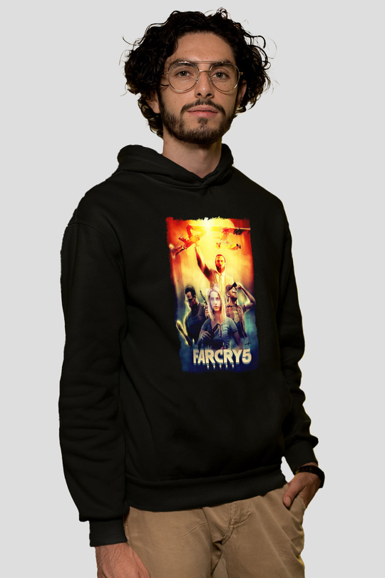 Far Cry Siyah Unisex Hoodie