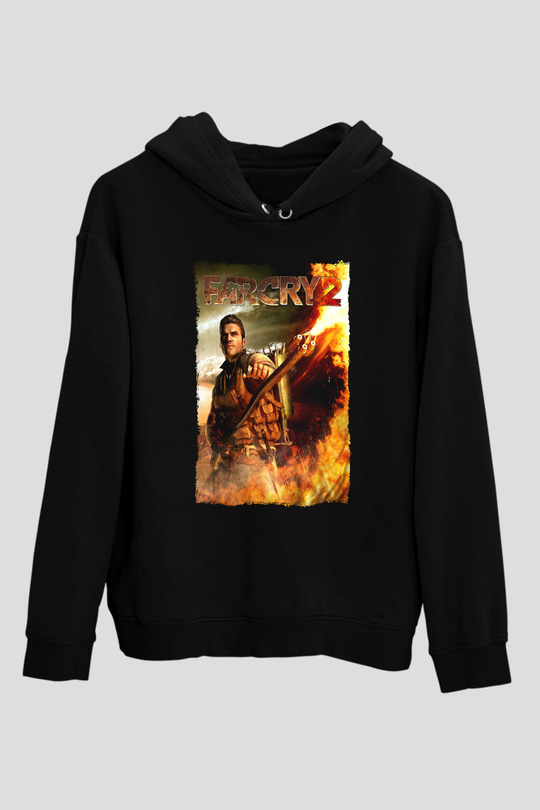 Far Cry Siyah Unisex Hoodie