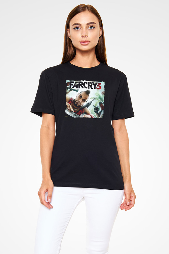 Far Cry Siyah Unisex Tişört T-Shirt