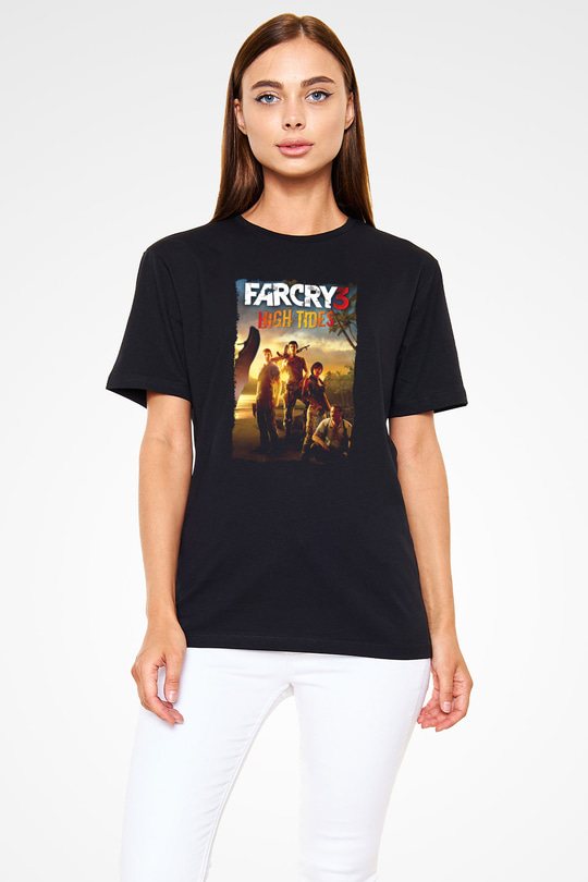 Far Cry Siyah Unisex Tişört T-Shirt
