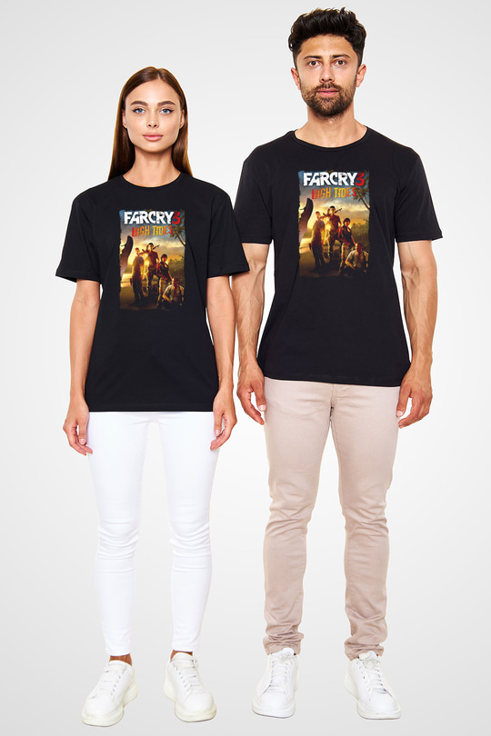 Far Cry Siyah Unisex Tişört T-Shirt