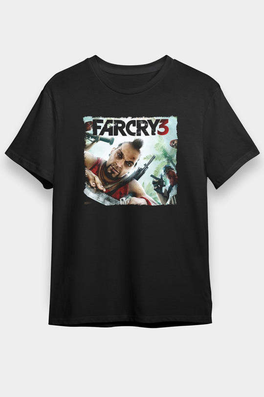 Far Cry Siyah Unisex Tişört T-Shirt