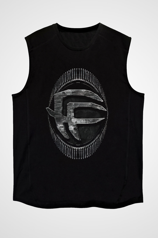 Fear Factory Siyah Unisex Kolsuz Tişört
