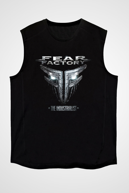 Fear Factory Siyah Unisex Kolsuz Tişört