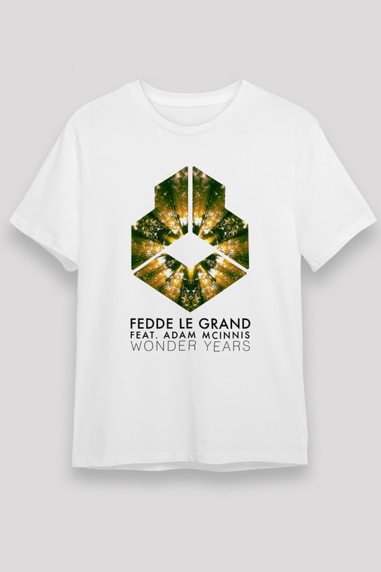 Fedde Le Grand Beyaz Unisex Tişört T-Shirt - TişörtFabrikası
