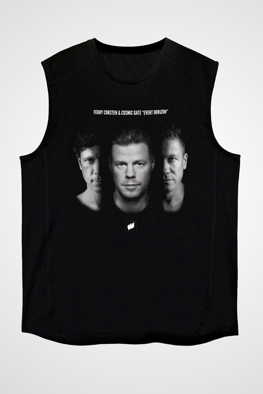 Ferry Corsten Siyah Unisex Kolsuz Tişört