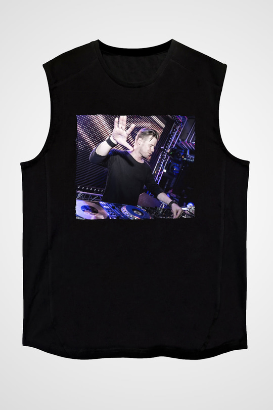 Ferry Corsten Siyah Unisex Kolsuz Tişört