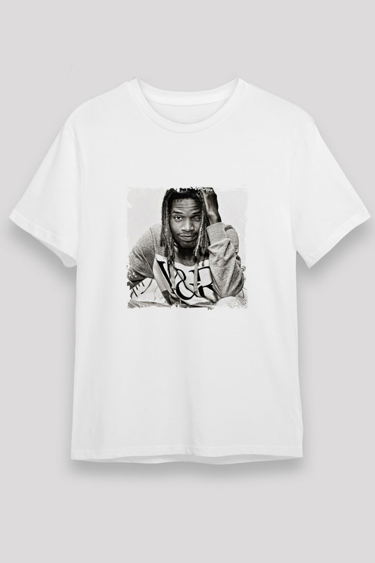 Fetty Wap Baskılı Unisex Beyaz Tişört
