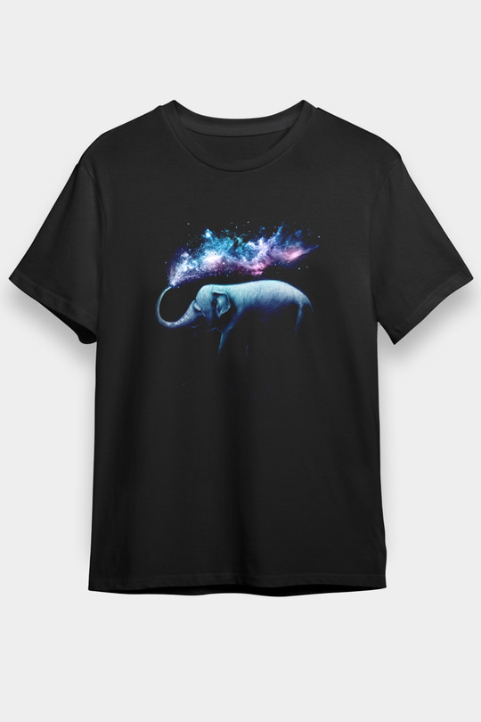 Fil Siyah Unisex Tişört T-Shirt - TişörtFabrikası