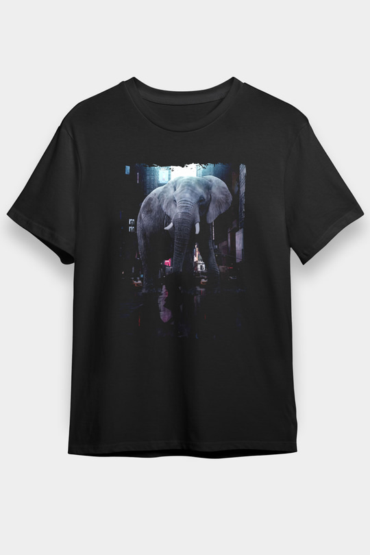Fil Siyah Unisex Tişört T-Shirt - TişörtFabrikası