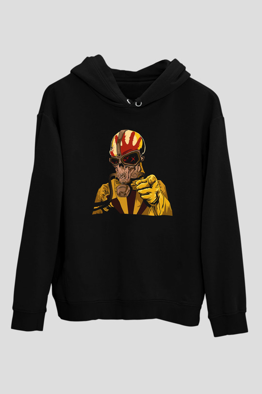 Five Finger Death Punch Siyah Unisex Hoodie