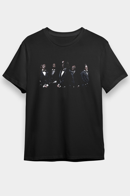 Fleshgod Apocalypse Baskılı Unisex Siyah Tişört - Tshirt
