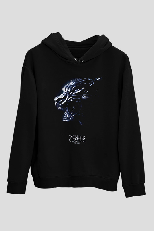 Game of Thrones Siyah Unisex Hoodie