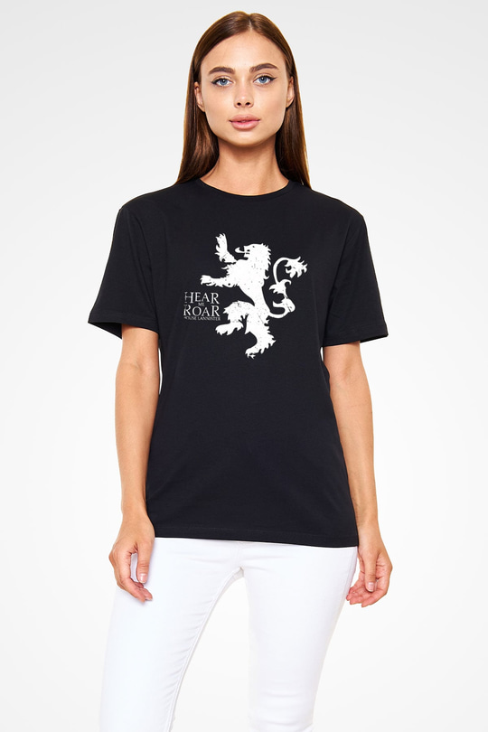 Game of Thrones Siyah Unisex Tişört T-Shirt