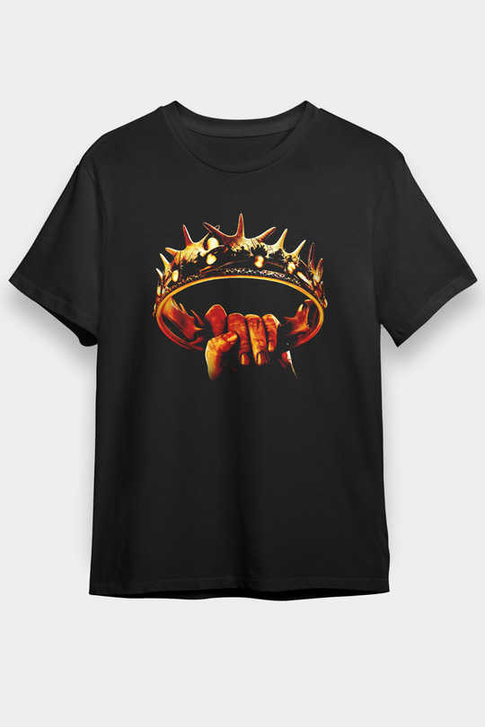 Game of Thrones Siyah Unisex Tişört T-Shirt