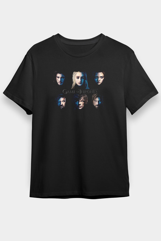 Game of Thrones Siyah Unisex Tişört T-Shirt