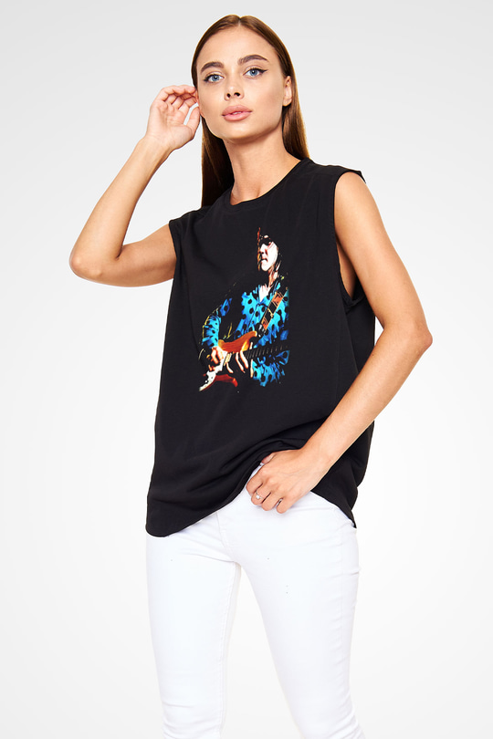 Gary Moore Siyah Unisex Kolsuz Tişört