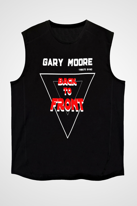 Gary Moore Siyah Unisex Kolsuz Tişört