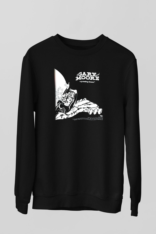 Gary Moore Siyah Unisex Sweatshirt