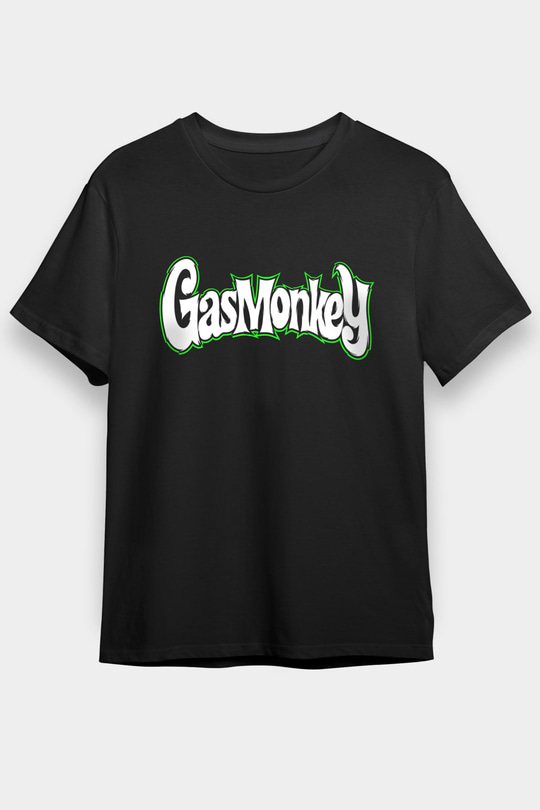 Gas Monkey Garage Siyah Unisex Tişört T-Shirt