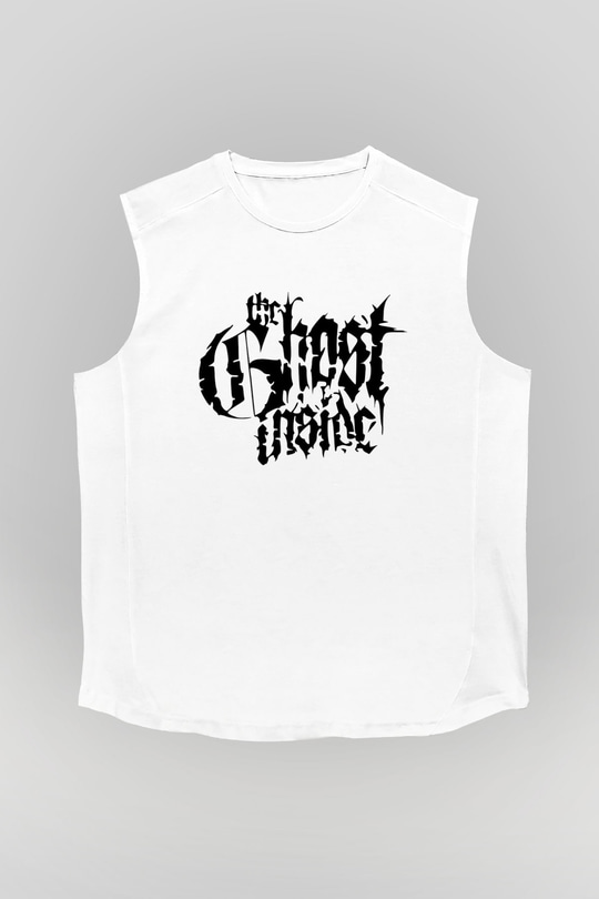 Ghost Inside Beyaz Unisex Kolsuz Tişört