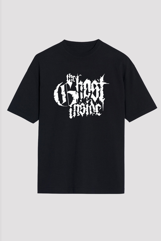 Ghost Inside Siyah Unisex Oversize Tişört T-Shirt