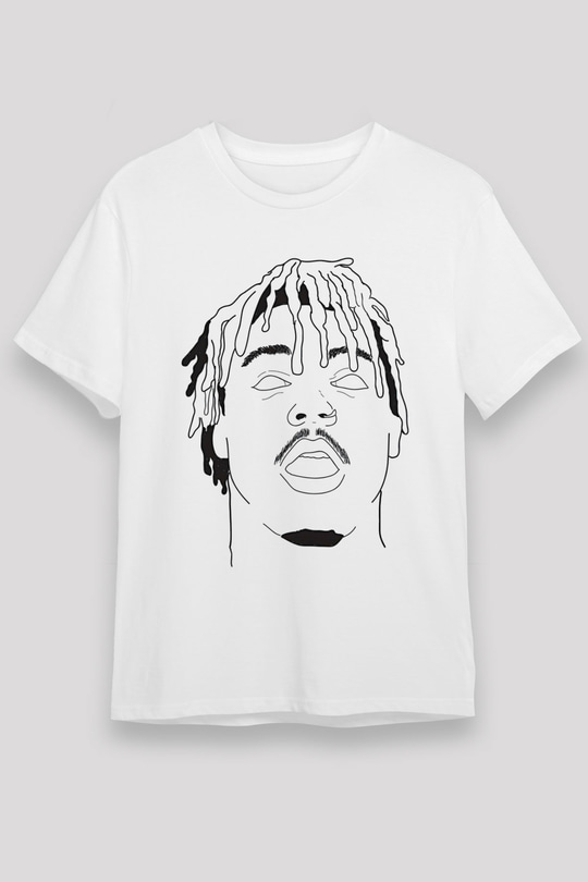 Ghostemane Baskılı Unisex Siyah Tişört - Tshirt