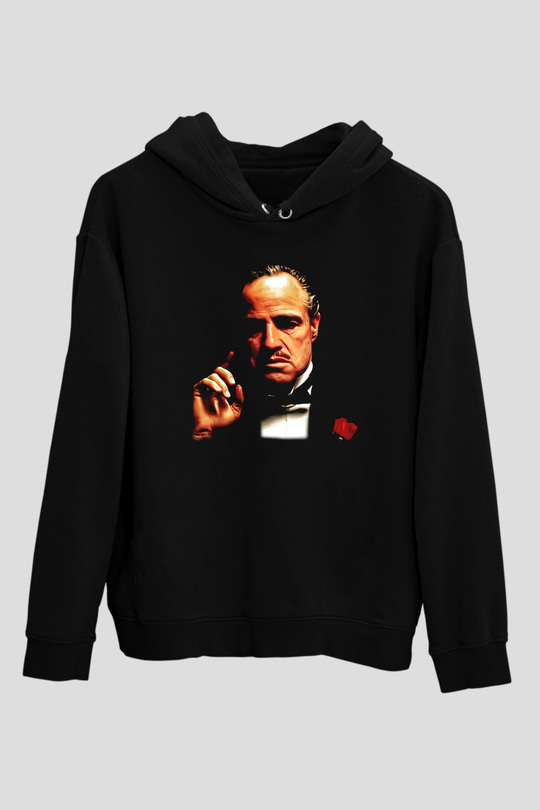 Godfather Siyah Unisex Hoodie