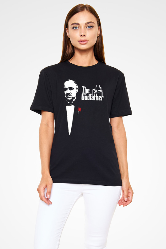 Godfather Siyah Unisex Tişört T-Shirt