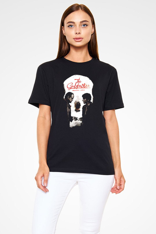 Godfather Siyah Unisex Tişört T-Shirt