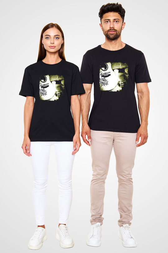 Godsmack Baskılı Unisex Siyah Tişört