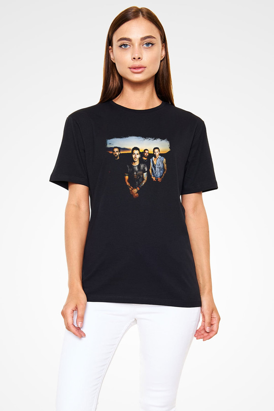 Godsmack Baskılı Unisex Siyah Tişört