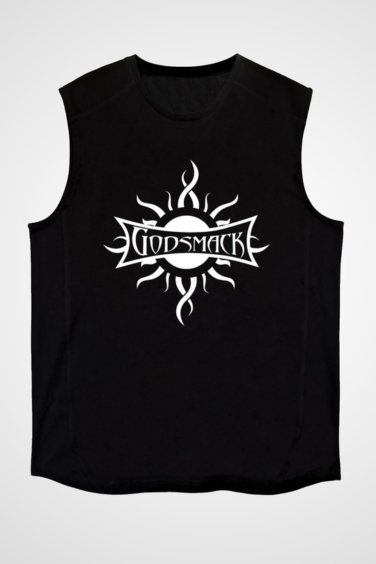 Godsmack Siyah Unisex Kolsuz Tişört