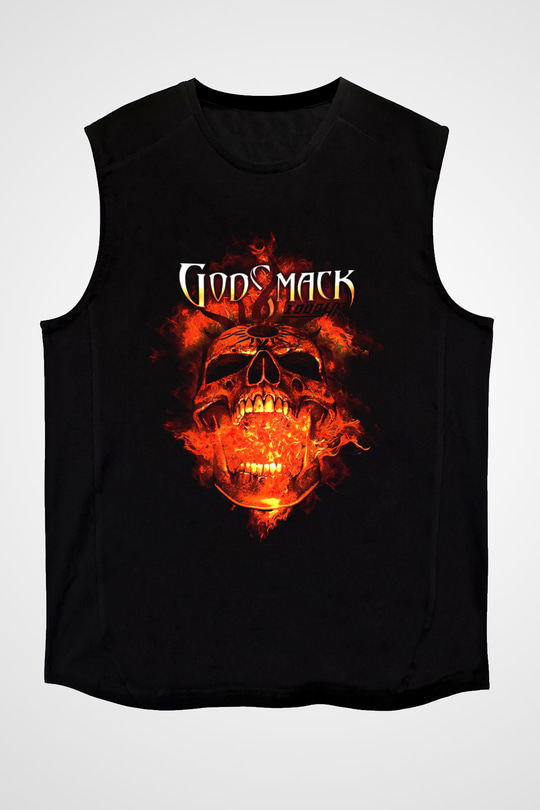 Godsmack Siyah Unisex Kolsuz Tişört