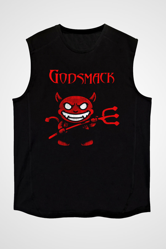 Godsmack Siyah Unisex Kolsuz Tişört