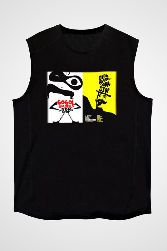 Gogol Bordello Siyah Unisex Kolsuz Tişört