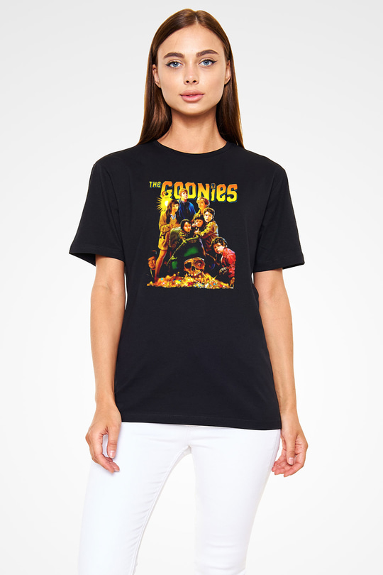 Goonies Siyah Unisex Tişört