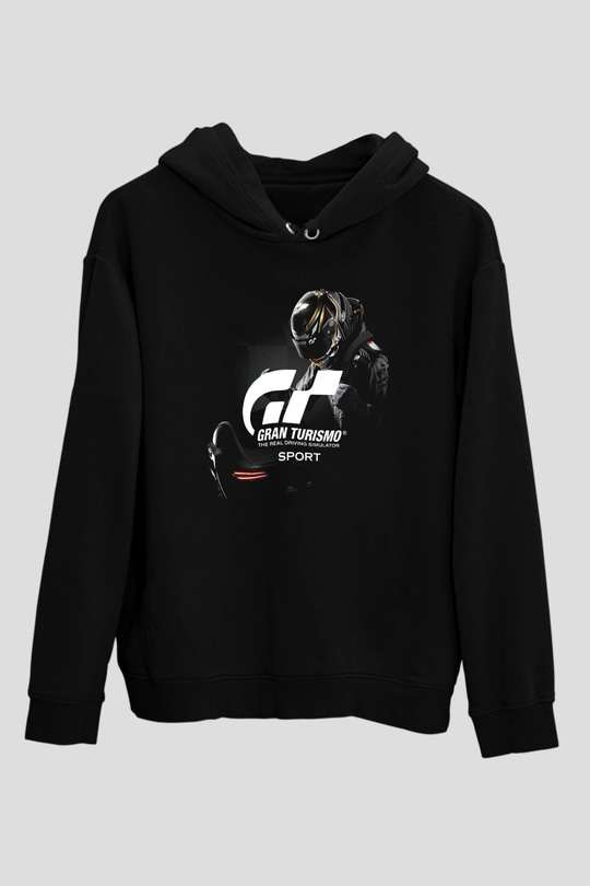 Gran Turismo Siyah Unisex Hoodie