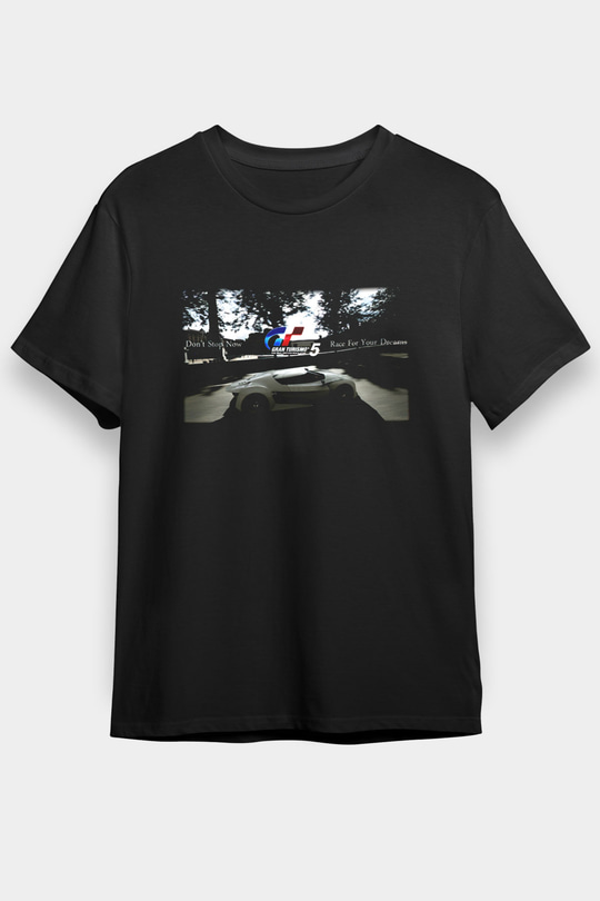 Gran Turismo Siyah Unisex Tişört T-Shirt