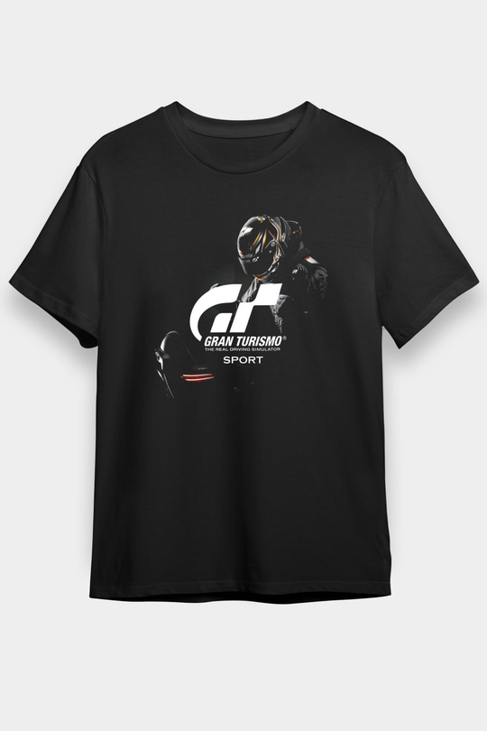 Gran Turismo Siyah Unisex Tişört T-Shirt